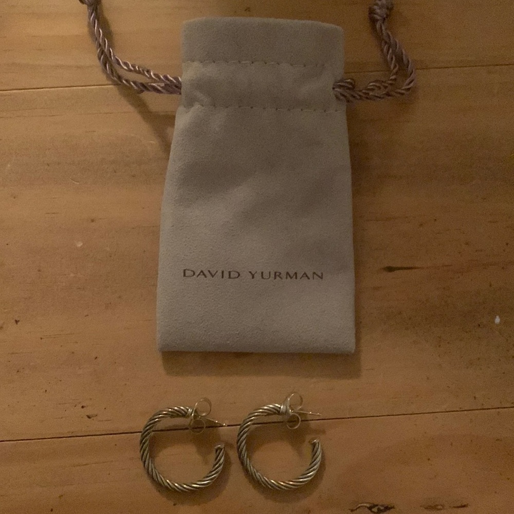 David Yurmam Earrings never worn
